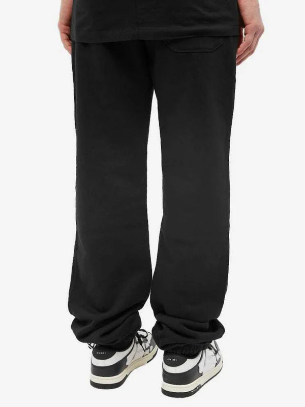 AMIRI ZOLTAR LOGO SWEAT PANTS BLACK