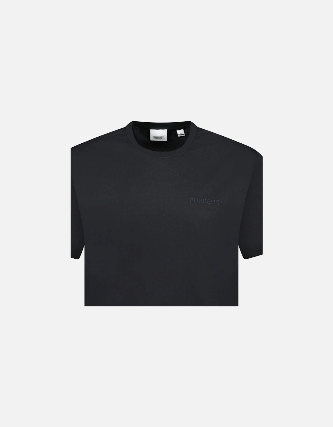 Burberry 'jenson' crew neck logo t-shirt black
