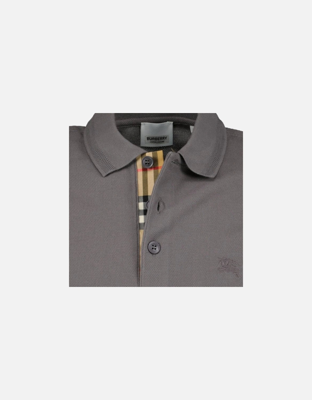 Burberry 'eddie' polo-shirt grey