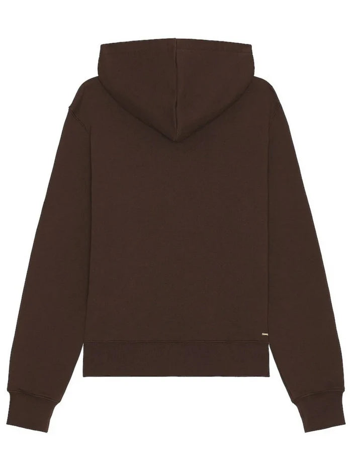 AMIRI MA BAR LOGO HOODIE BROWN