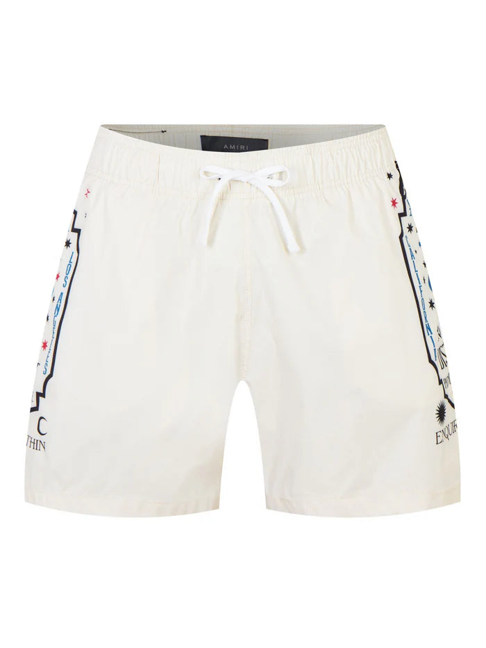 AMIRI FORTUNE SWIMSHORTS BIRCH