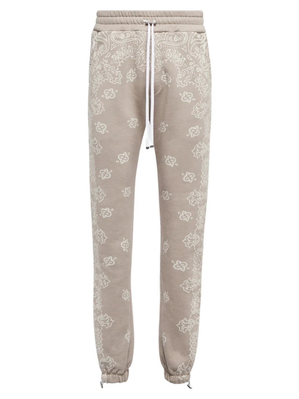 AMIRI BLEACH BANDANA SWEATPANTS CROCKERY
