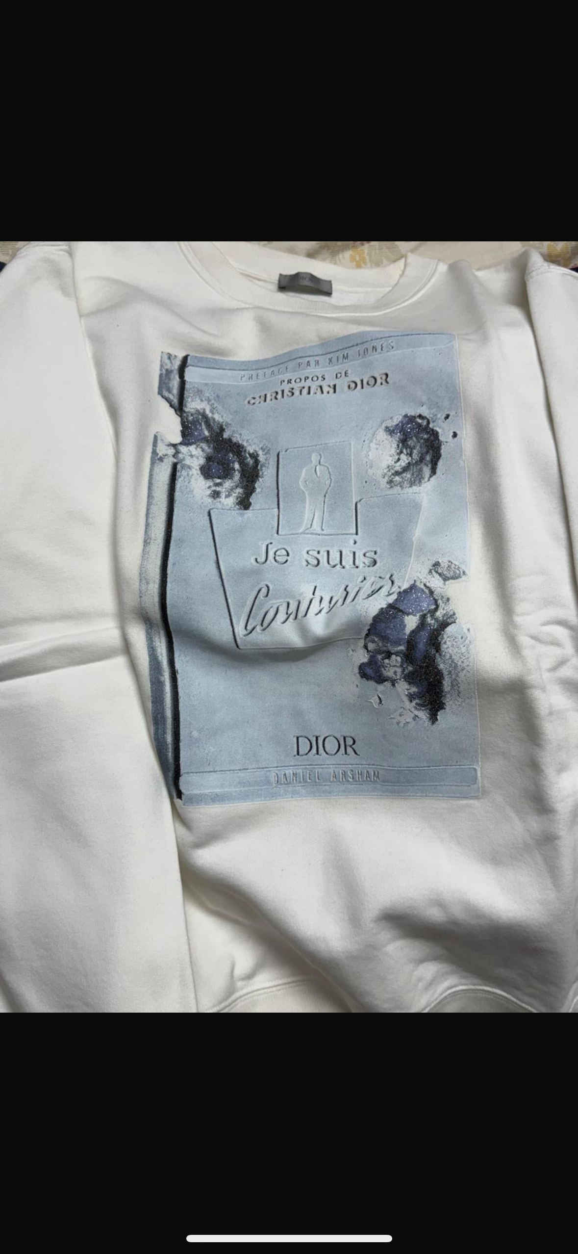 Dior x Daniel Arsham Sweatshirt