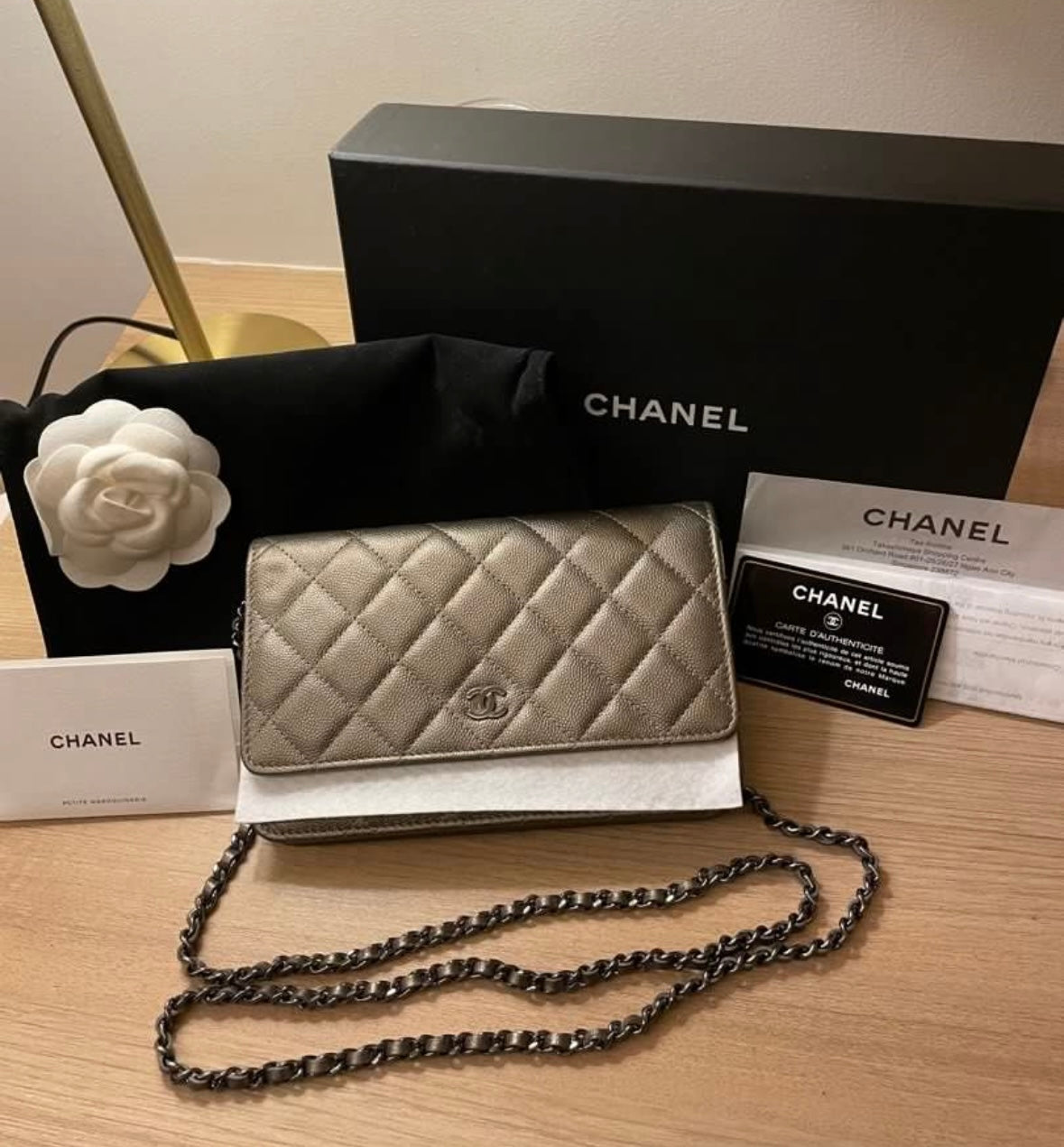 Chanel Caviar WOC