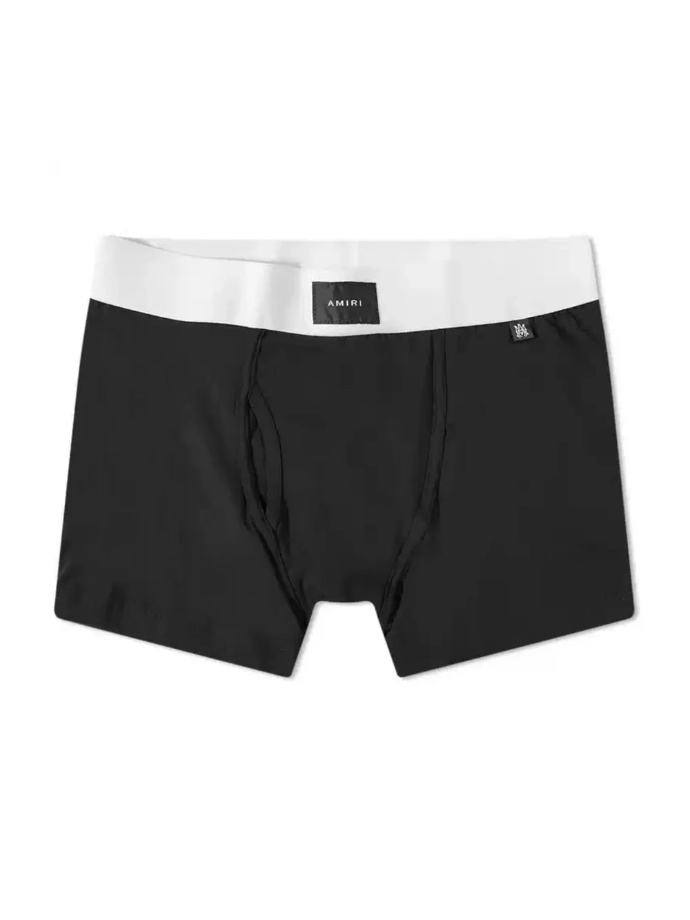 AMIRI FRONT LABEL BOXERS BLACK / WHITE