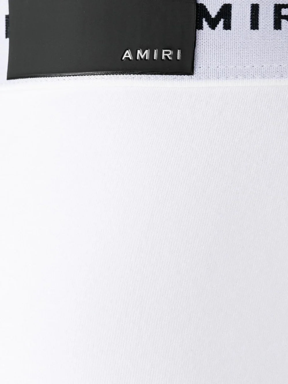 AMIRI LOGO BRIEF WHITE