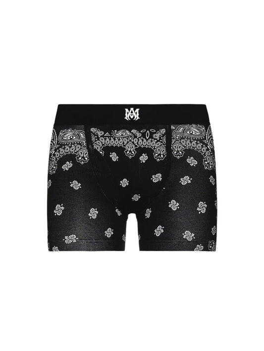 AMIRI BANDANA BOXERS BLACK / WHITE