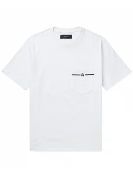 AMIRI MA POCKET TEE WHITE