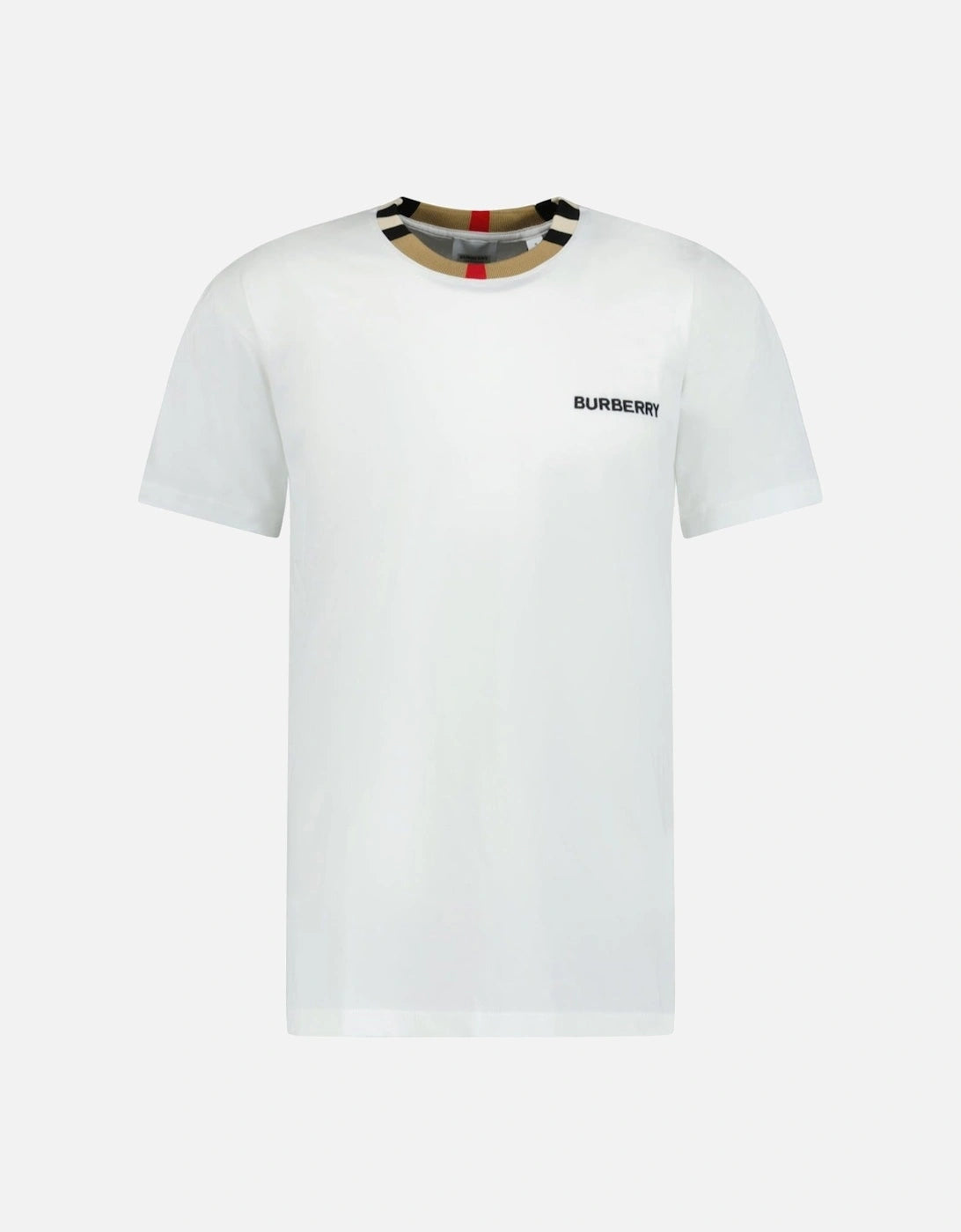 Burberry 'jayson' check t-shirt white