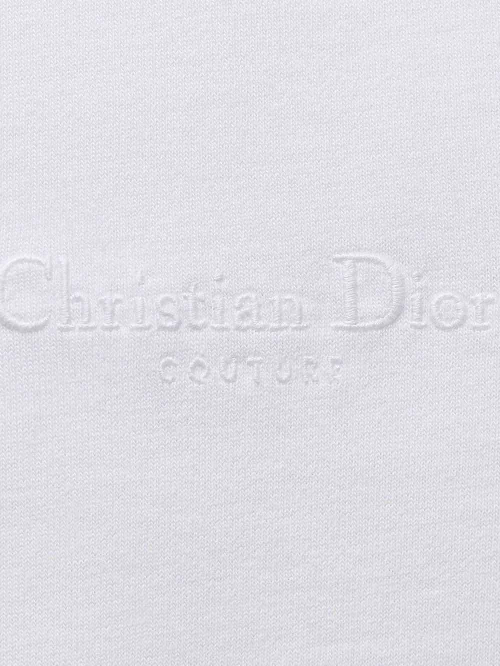 DIOR COUTURE TEE WHITE