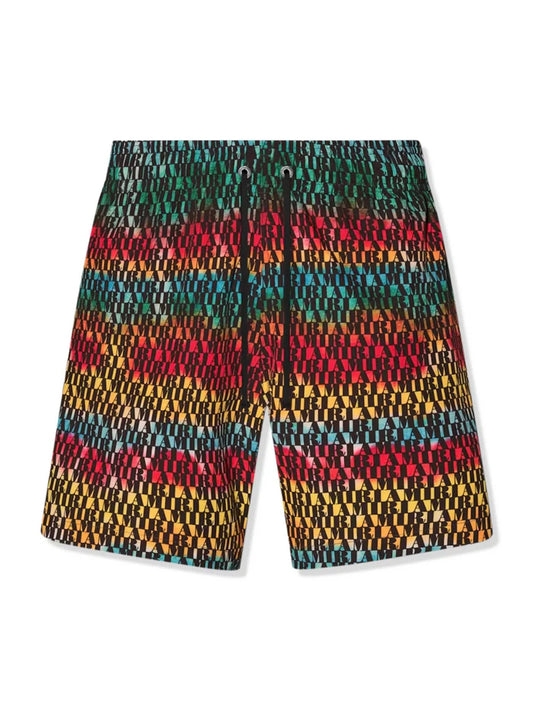 AMIRI ALL OVER SWIM SHORTS MULTI