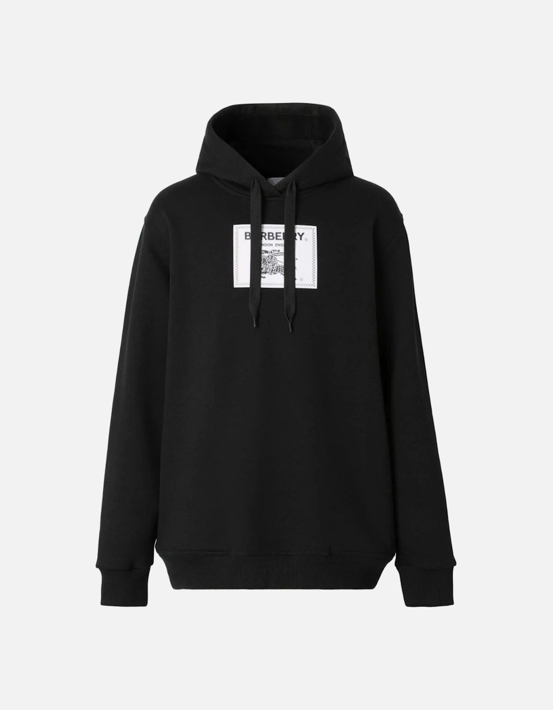 Burberry prorsum label hoodie in black