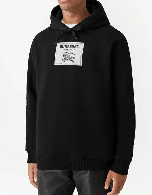 Burberry prorsum label hoodie in black