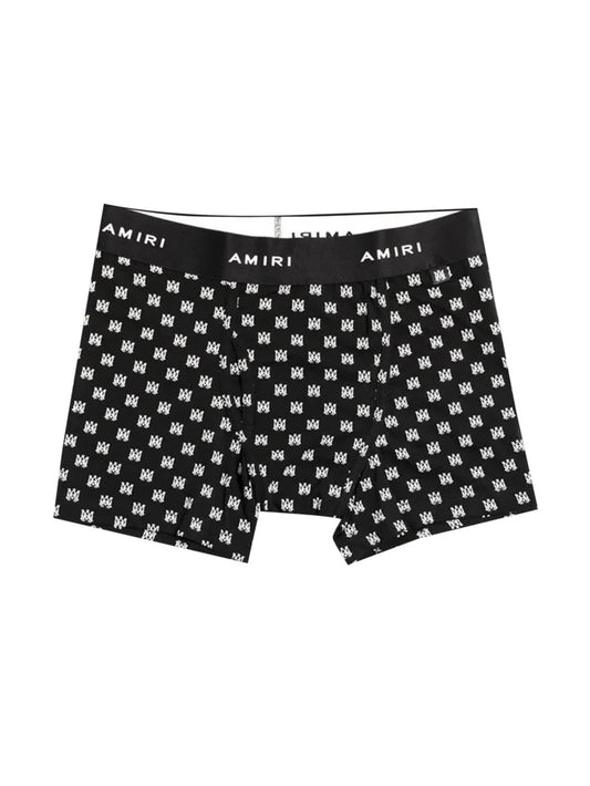 AMIRI WAISTBAND MA BOXERS BLACK