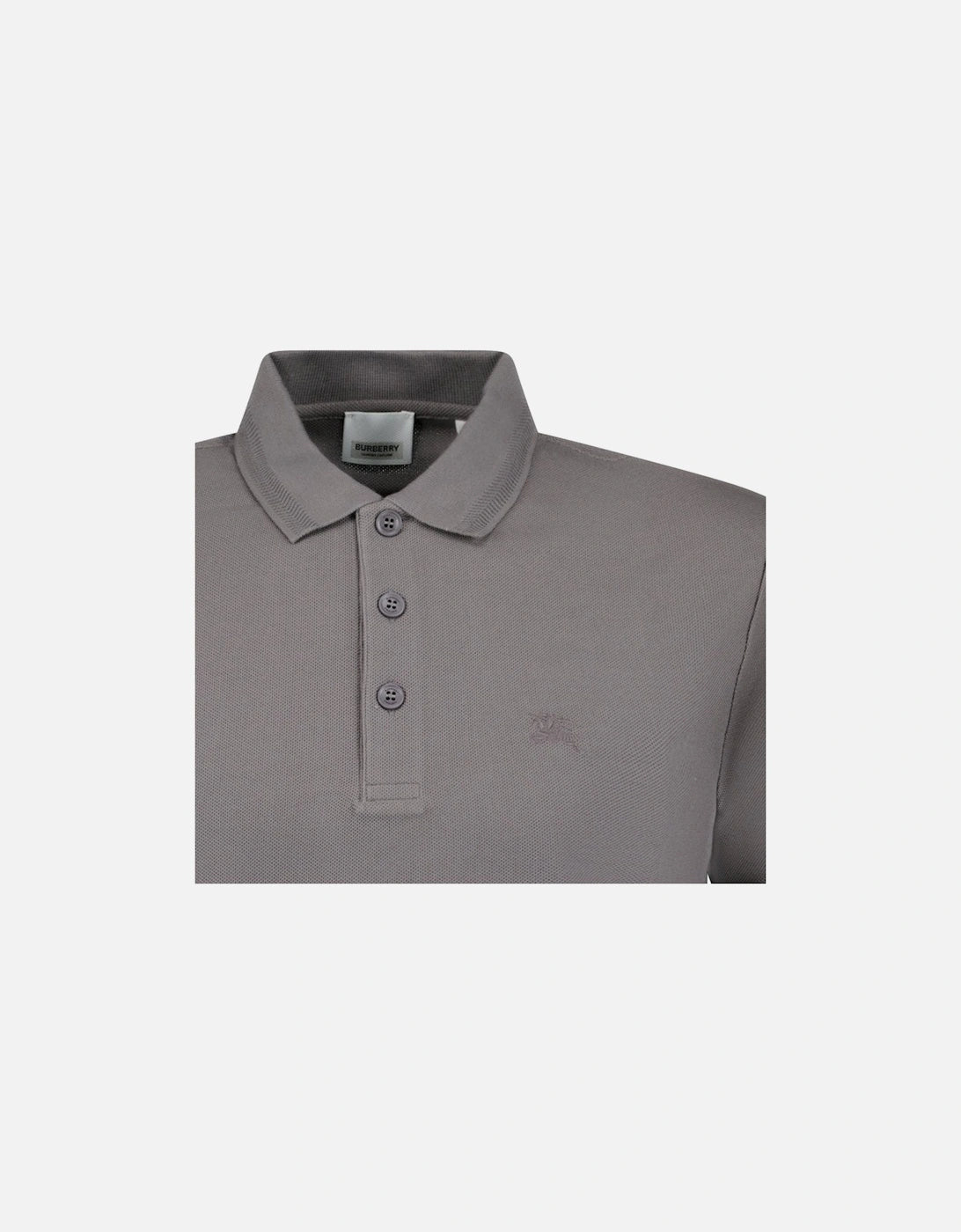 Burberry 'eddie' polo-shirt grey