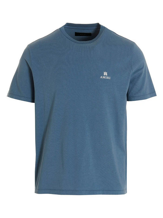 AMIRI MA BAR CLUB LOGO TEE BLUE FIN