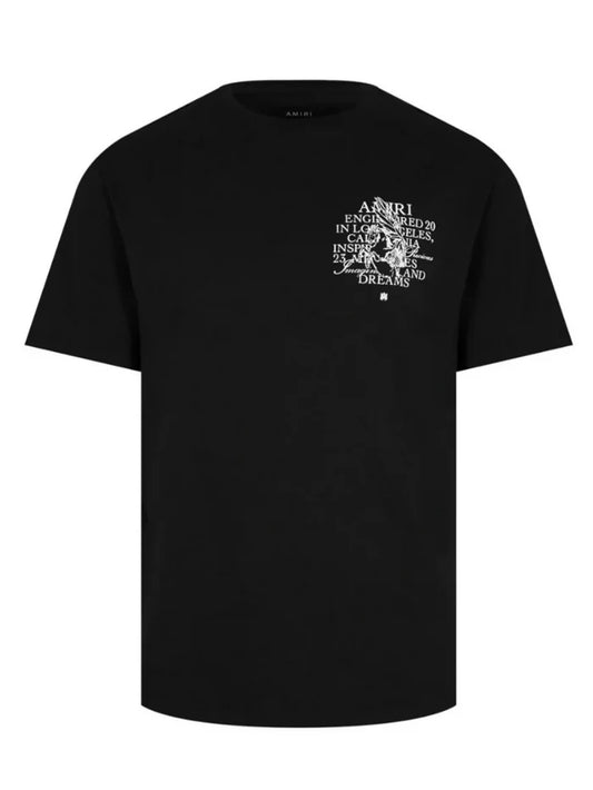AMIRI PRECIOUS MEMORIES TEE BLACK