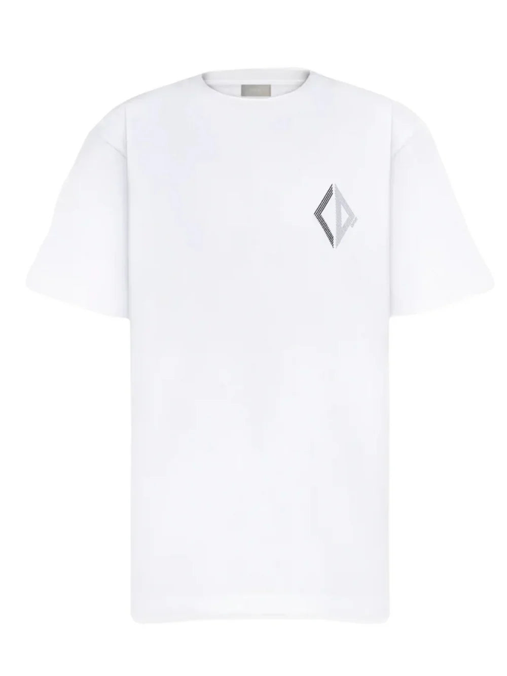 DIOR CD DIAMOND LOGO TEE WHITE