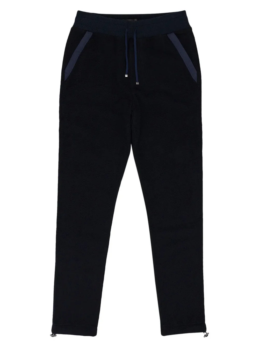 AMIRI WOOL TRACK PANTS NAVY
