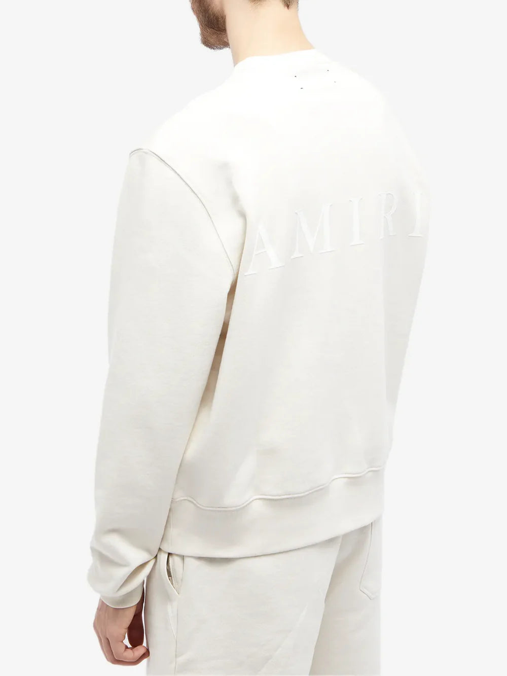 AMIRI MA CORE CREW SWEATSHIRT ALABASTER