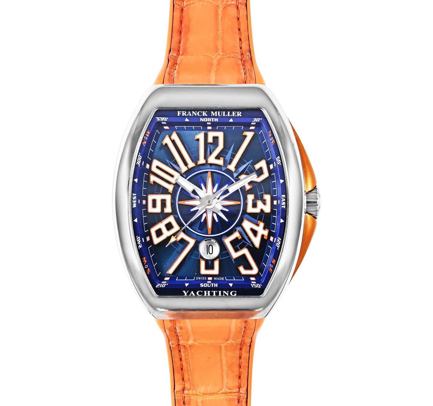 Franck Muller Yachting Orange Strap V45