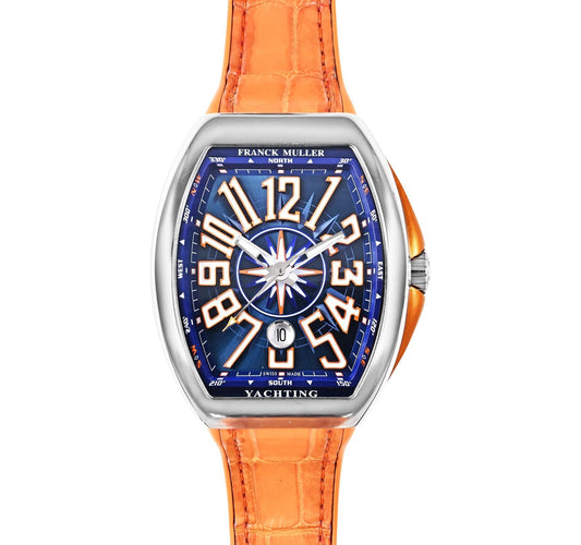 Franck Muller Yachting Orange Strap V45