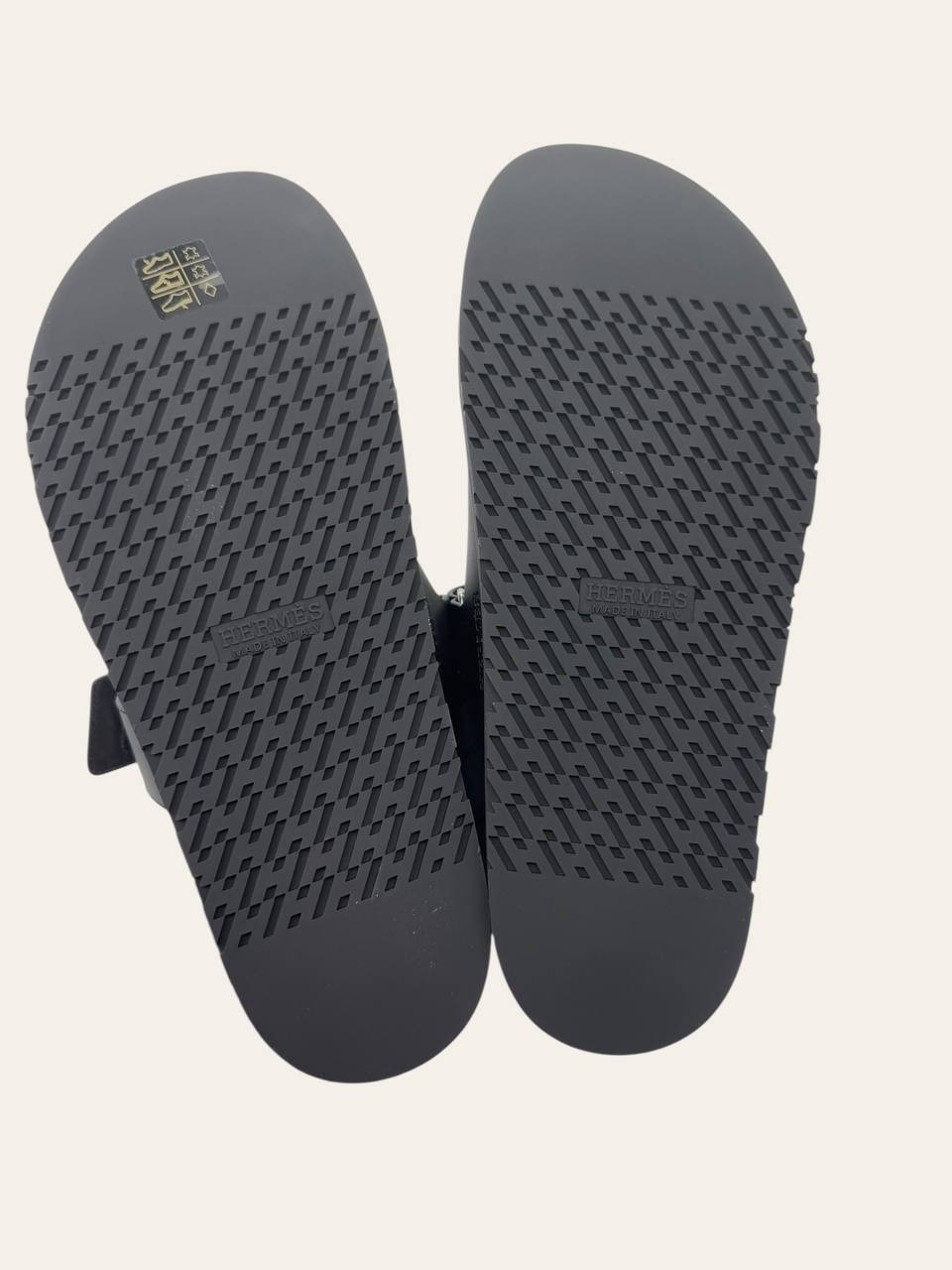 Hermes Chypre Sandal (Black)