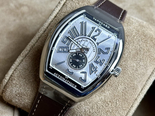 Franck Muller Vanguard V41 Slim Vintage “Rhodium Dial”