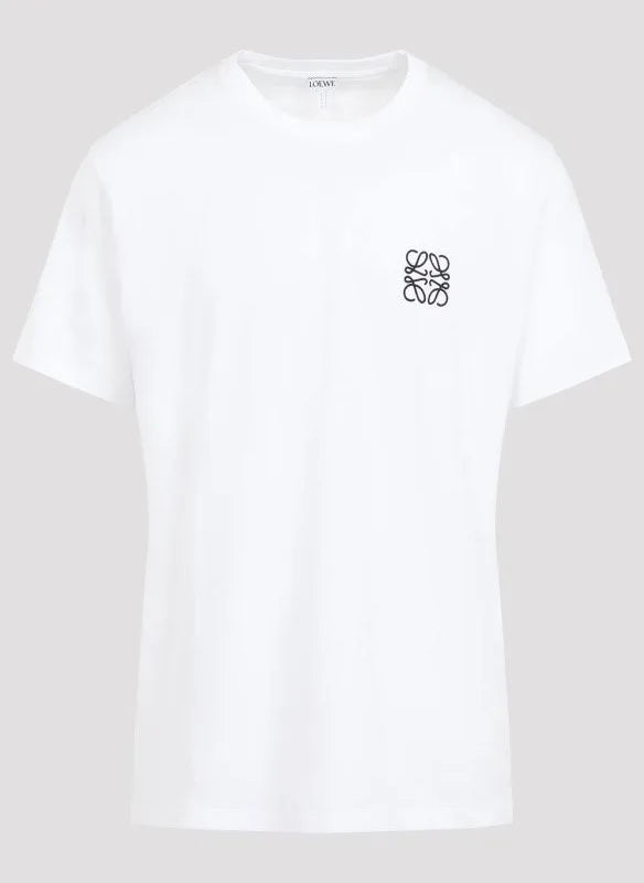 Loewe Embroidered Logo Tshirt (white)