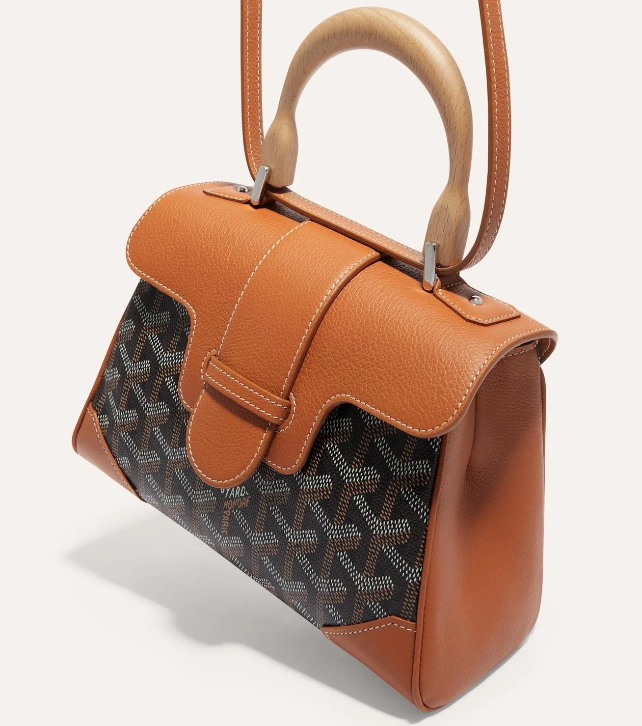 Goyard Saigon Mini (Black & Tan)
