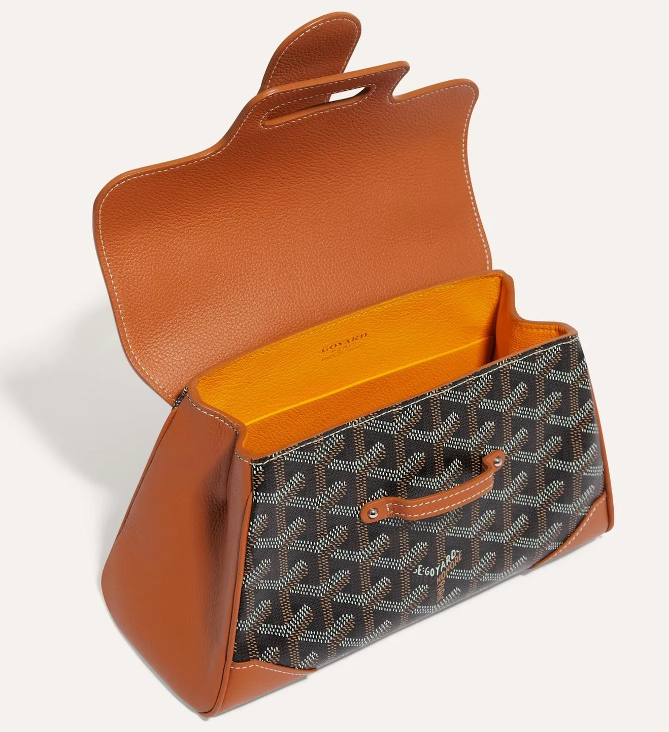 Goyard Saigon Mini (Black & Tan)